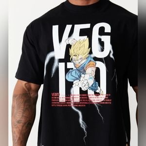 Vanquish (VQFIT) "DBZ VEGITO" Oversized Tee